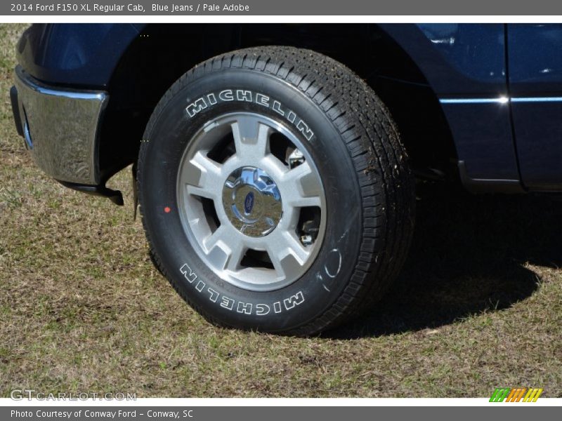 Blue Jeans / Pale Adobe 2014 Ford F150 XL Regular Cab