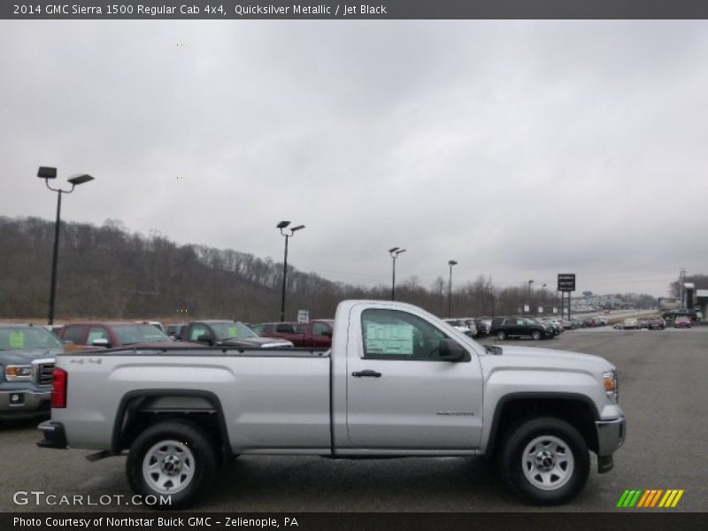  2014 Sierra 1500 Regular Cab 4x4 Quicksilver Metallic