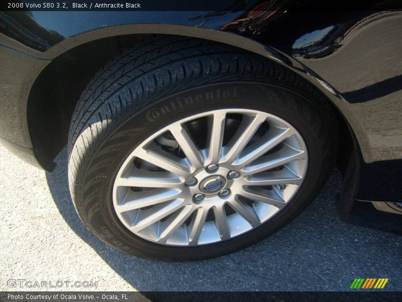 Black / Anthracite Black 2008 Volvo S80 3.2