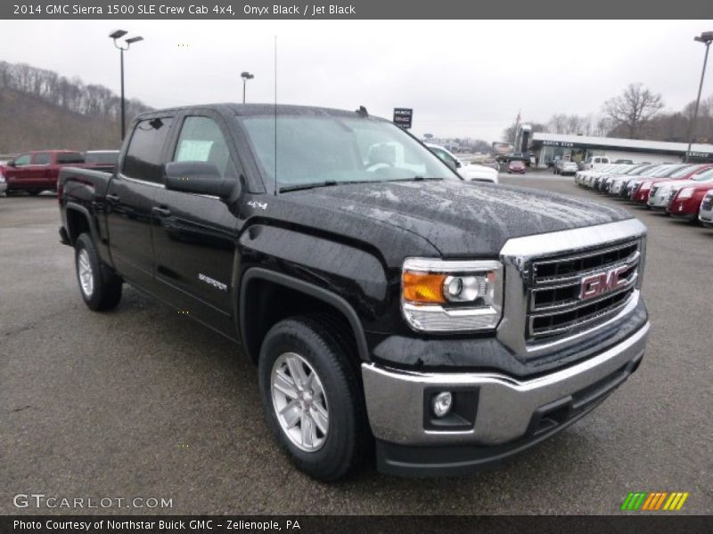 Onyx Black / Jet Black 2014 GMC Sierra 1500 SLE Crew Cab 4x4