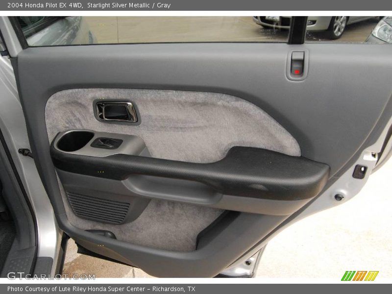 Starlight Silver Metallic / Gray 2004 Honda Pilot EX 4WD