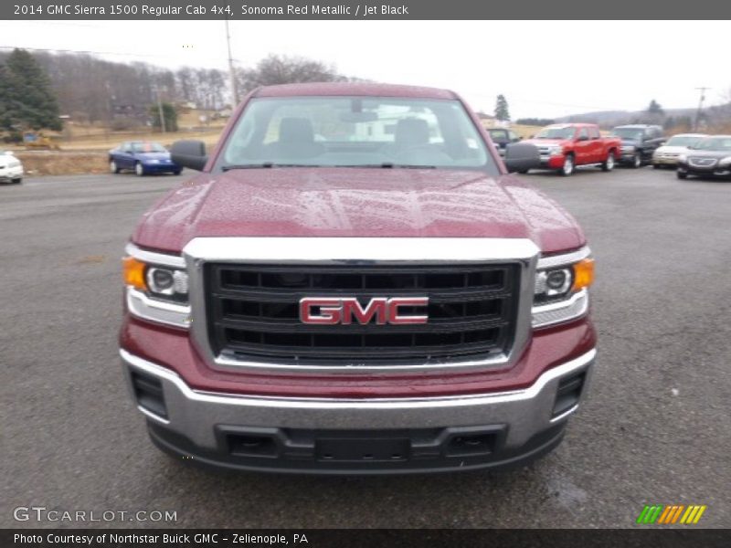 Sonoma Red Metallic / Jet Black 2014 GMC Sierra 1500 Regular Cab 4x4