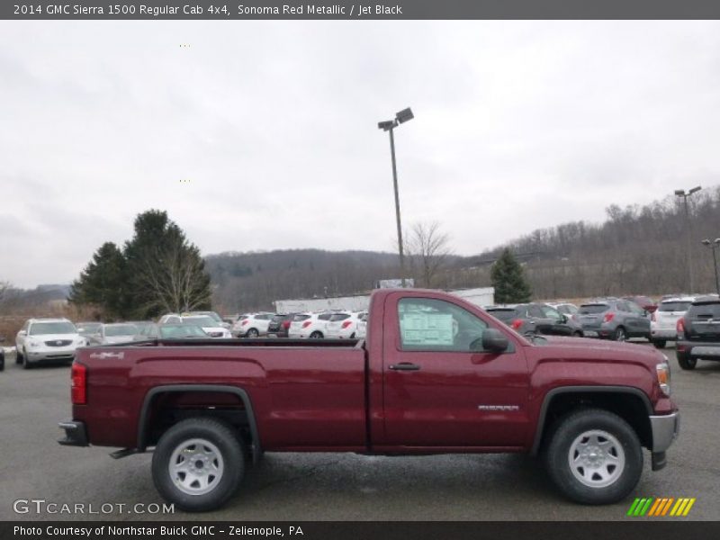 Sonoma Red Metallic / Jet Black 2014 GMC Sierra 1500 Regular Cab 4x4