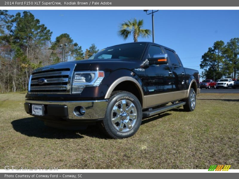 Kodiak Brown / Pale Adobe 2014 Ford F150 XLT SuperCrew