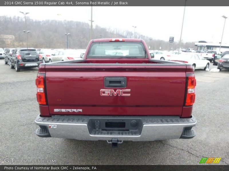 Sonoma Red Metallic / Jet Black 2014 GMC Sierra 1500 Regular Cab 4x4