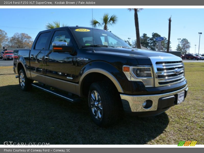 Kodiak Brown / Pale Adobe 2014 Ford F150 XLT SuperCrew