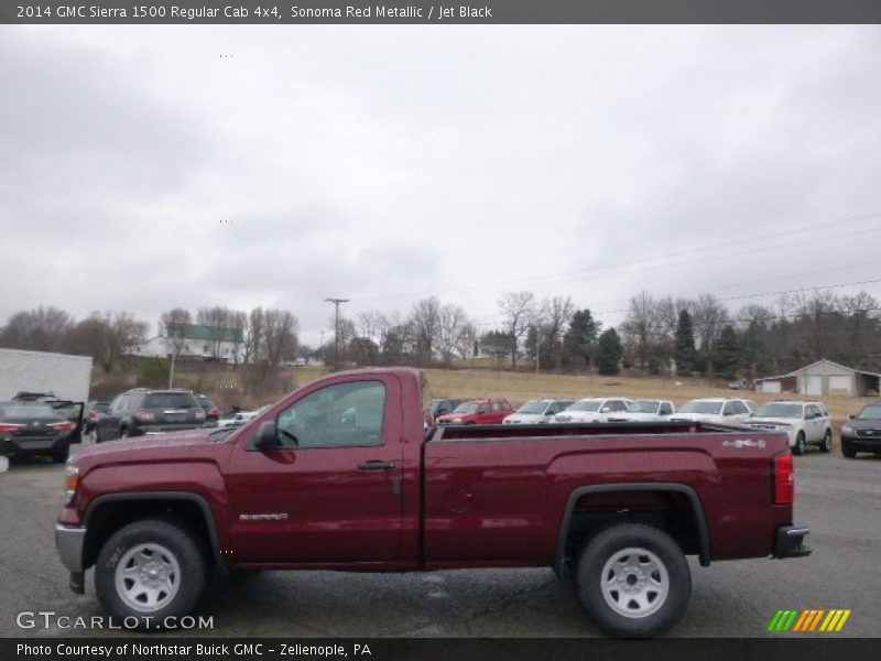 Sonoma Red Metallic / Jet Black 2014 GMC Sierra 1500 Regular Cab 4x4