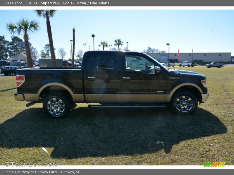 Kodiak Brown / Pale Adobe 2014 Ford F150 XLT SuperCrew
