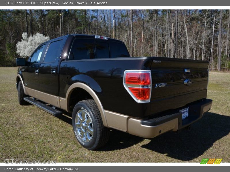 Kodiak Brown / Pale Adobe 2014 Ford F150 XLT SuperCrew
