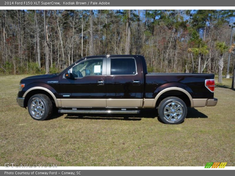 Kodiak Brown / Pale Adobe 2014 Ford F150 XLT SuperCrew