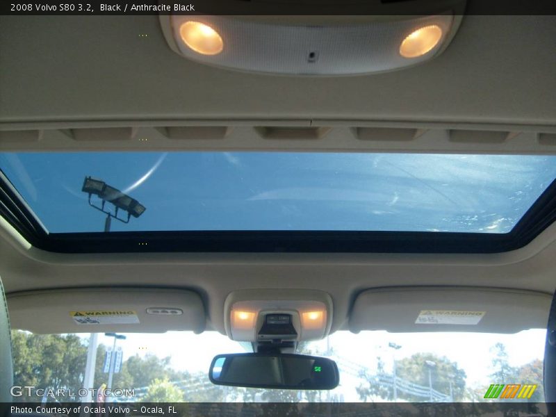 Black / Anthracite Black 2008 Volvo S80 3.2