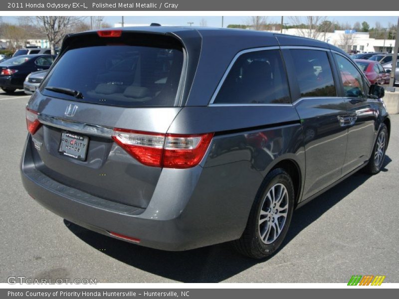 Polished Metal Metallic / Gray 2011 Honda Odyssey EX-L
