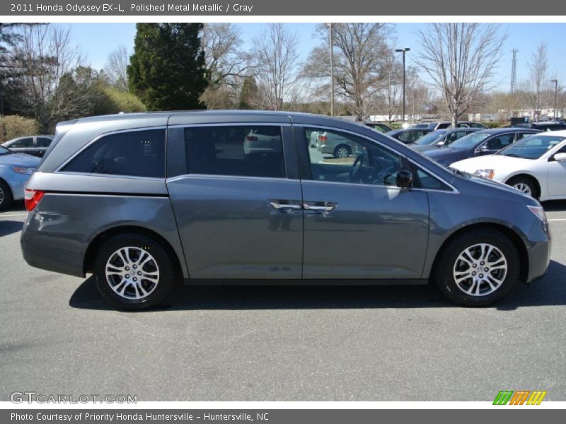 Polished Metal Metallic / Gray 2011 Honda Odyssey EX-L