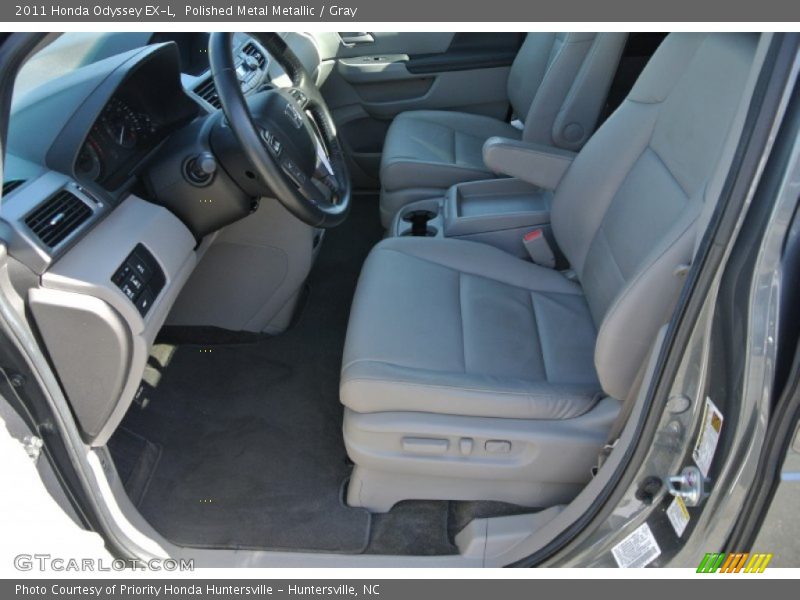 Polished Metal Metallic / Gray 2011 Honda Odyssey EX-L