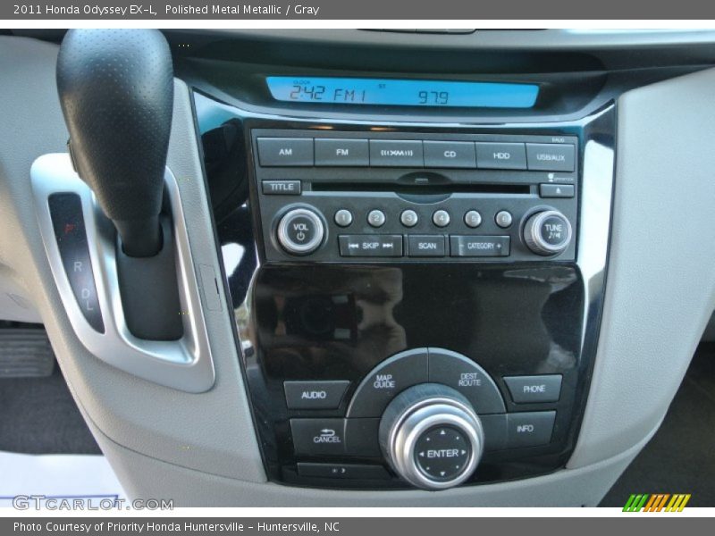 Polished Metal Metallic / Gray 2011 Honda Odyssey EX-L