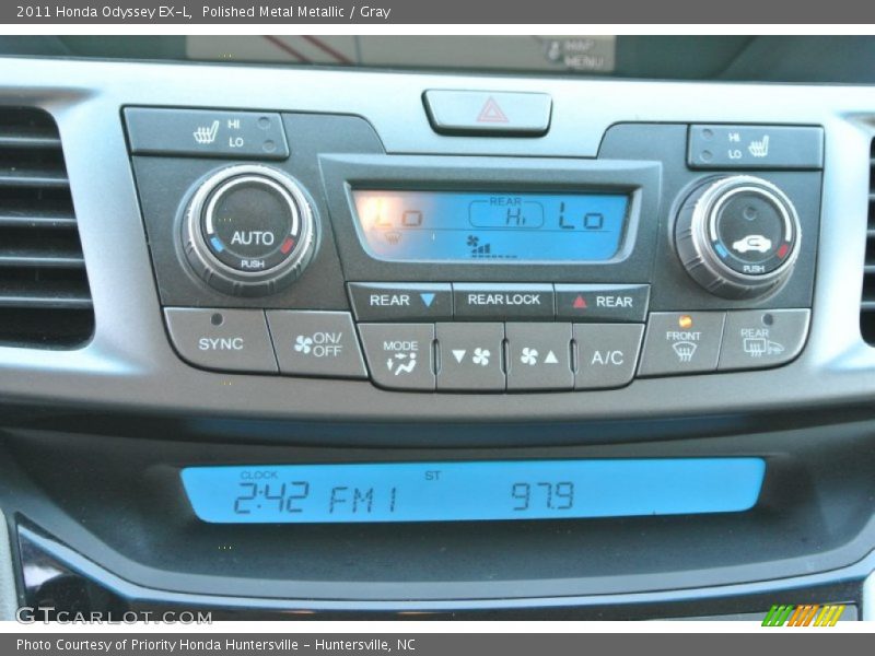 Polished Metal Metallic / Gray 2011 Honda Odyssey EX-L