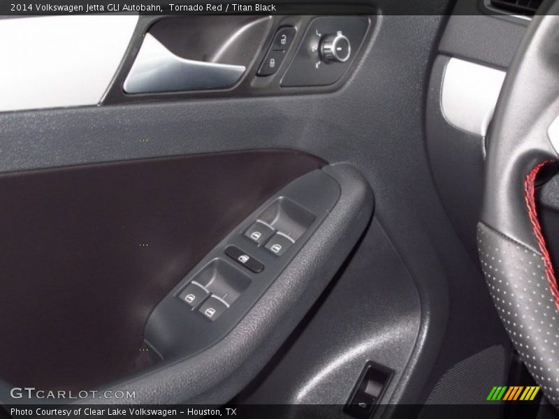 Tornado Red / Titan Black 2014 Volkswagen Jetta GLI Autobahn