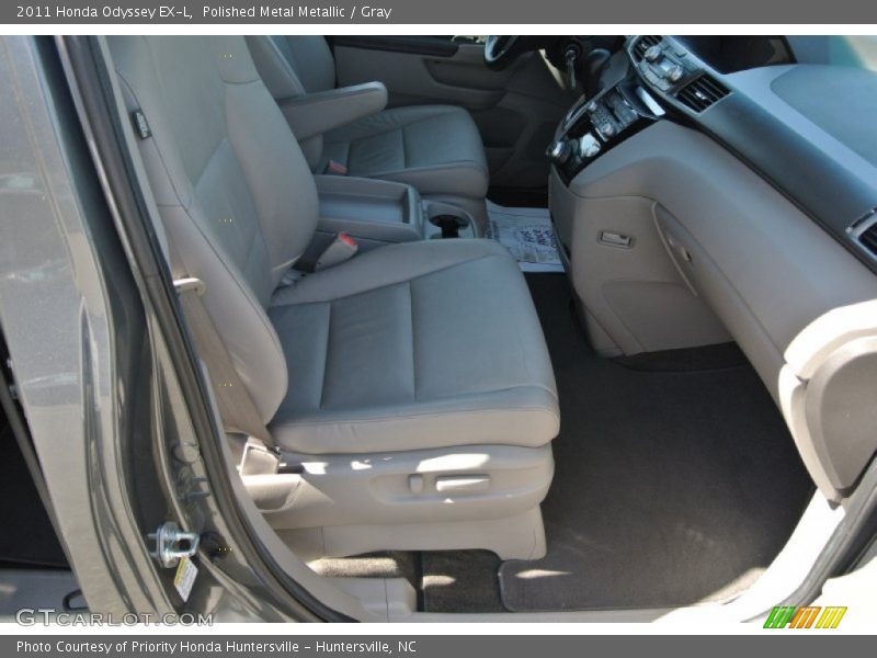 Polished Metal Metallic / Gray 2011 Honda Odyssey EX-L