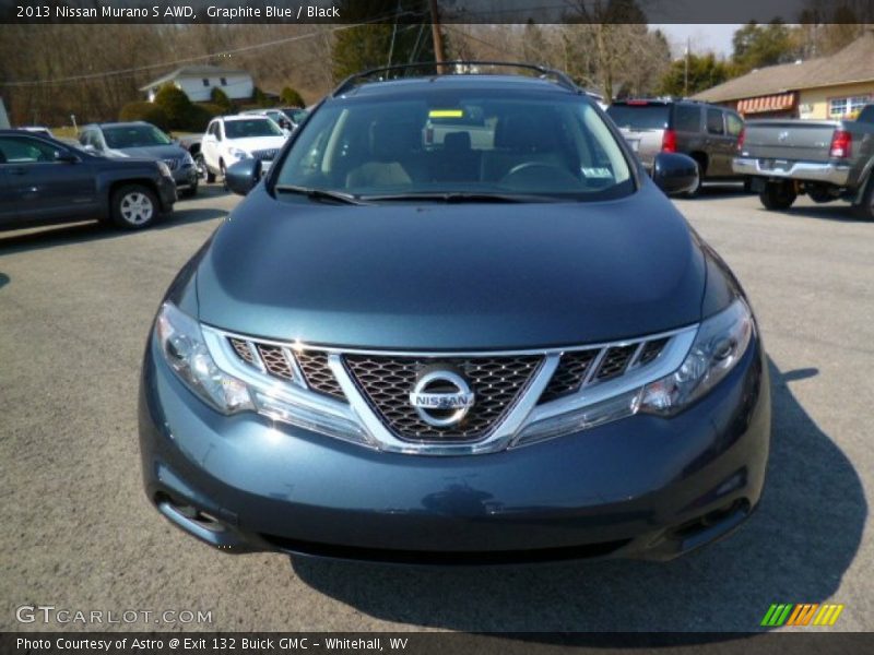 Graphite Blue / Black 2013 Nissan Murano S AWD