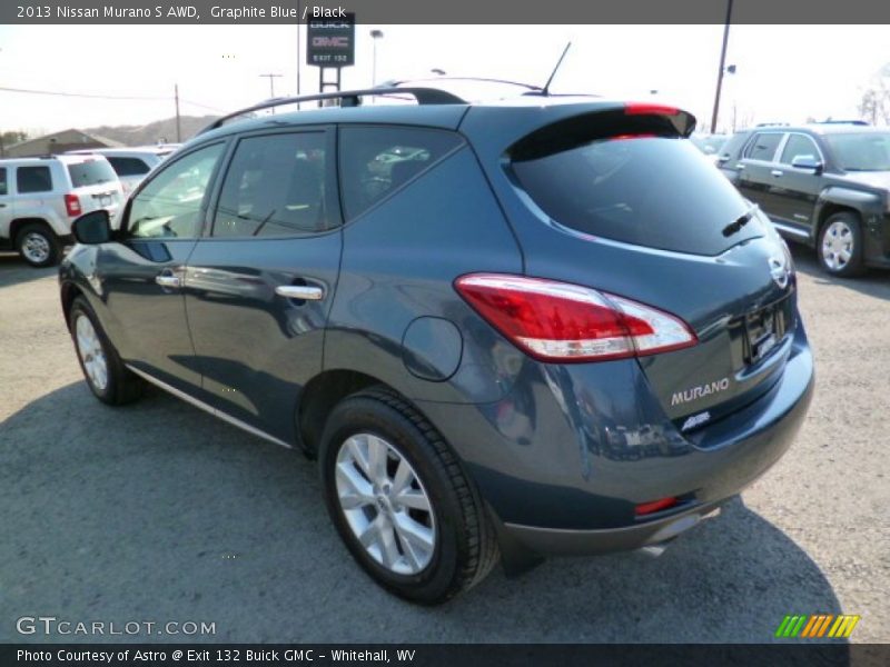 Graphite Blue / Black 2013 Nissan Murano S AWD