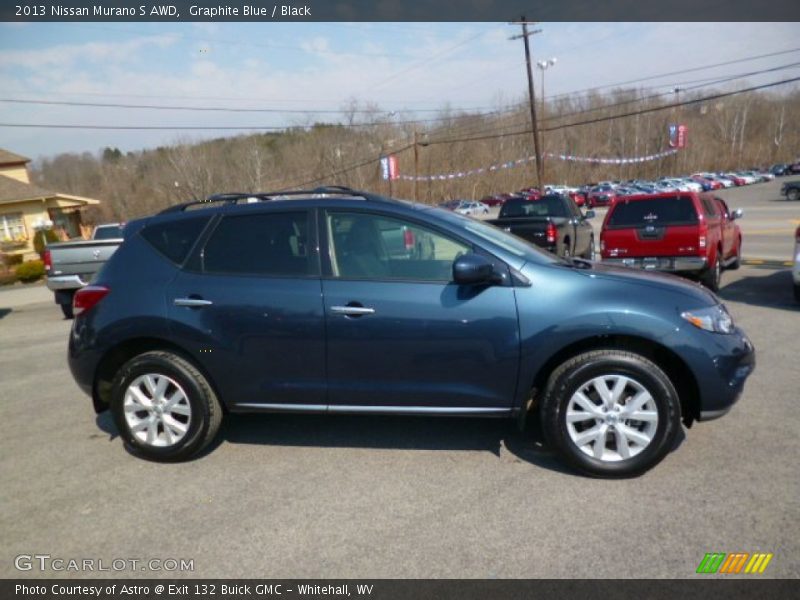 Graphite Blue / Black 2013 Nissan Murano S AWD