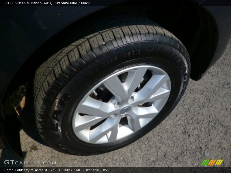 Graphite Blue / Black 2013 Nissan Murano S AWD