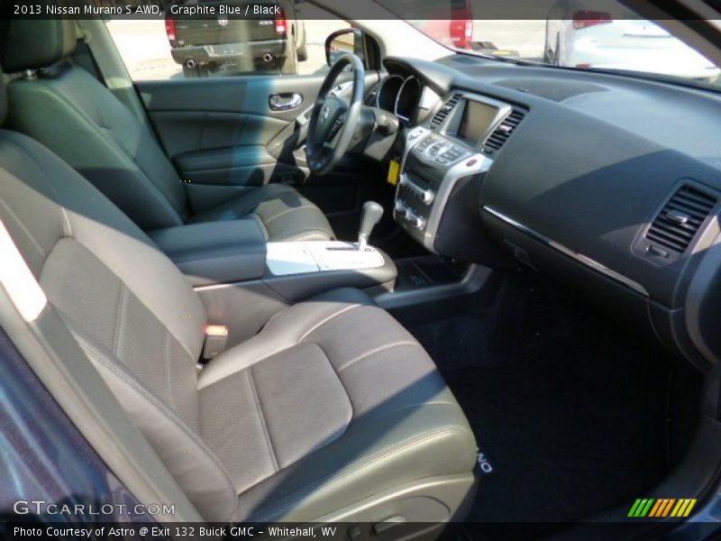 Graphite Blue / Black 2013 Nissan Murano S AWD