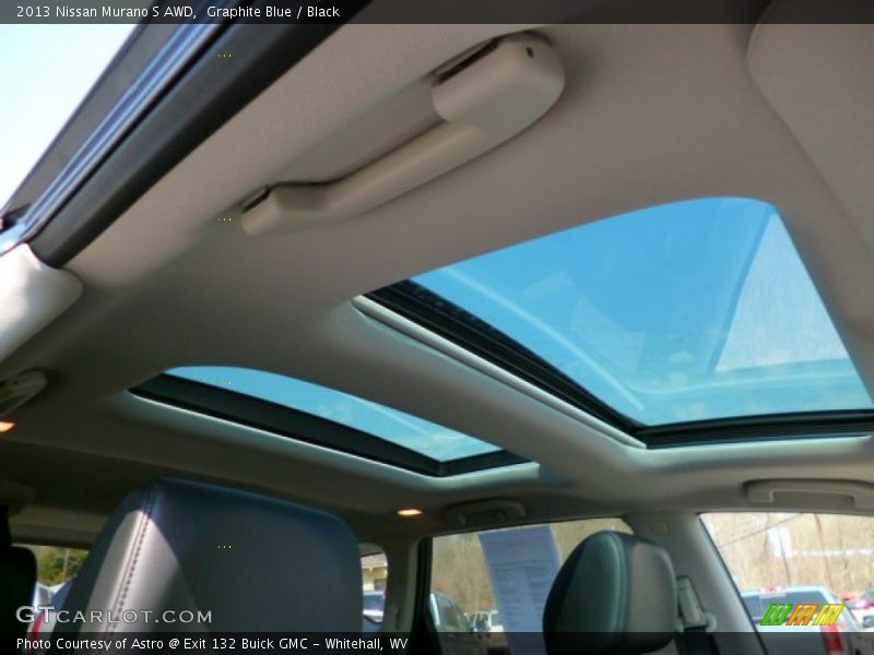 Graphite Blue / Black 2013 Nissan Murano S AWD