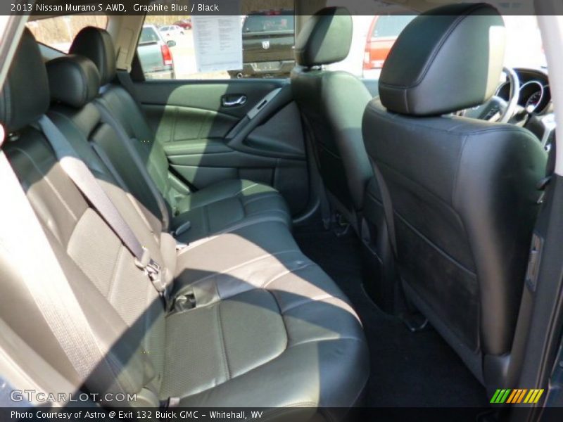 Graphite Blue / Black 2013 Nissan Murano S AWD