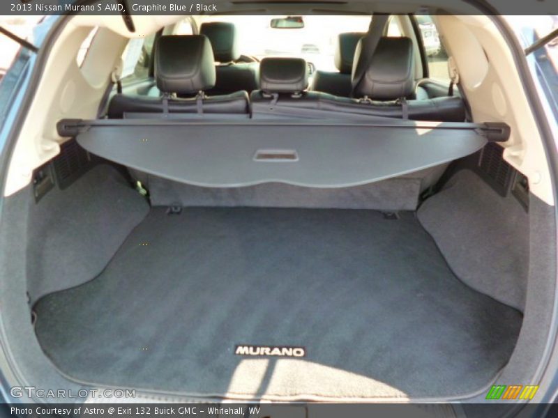 Graphite Blue / Black 2013 Nissan Murano S AWD