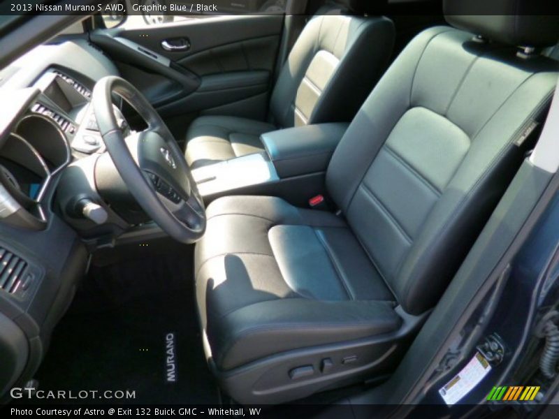 Graphite Blue / Black 2013 Nissan Murano S AWD
