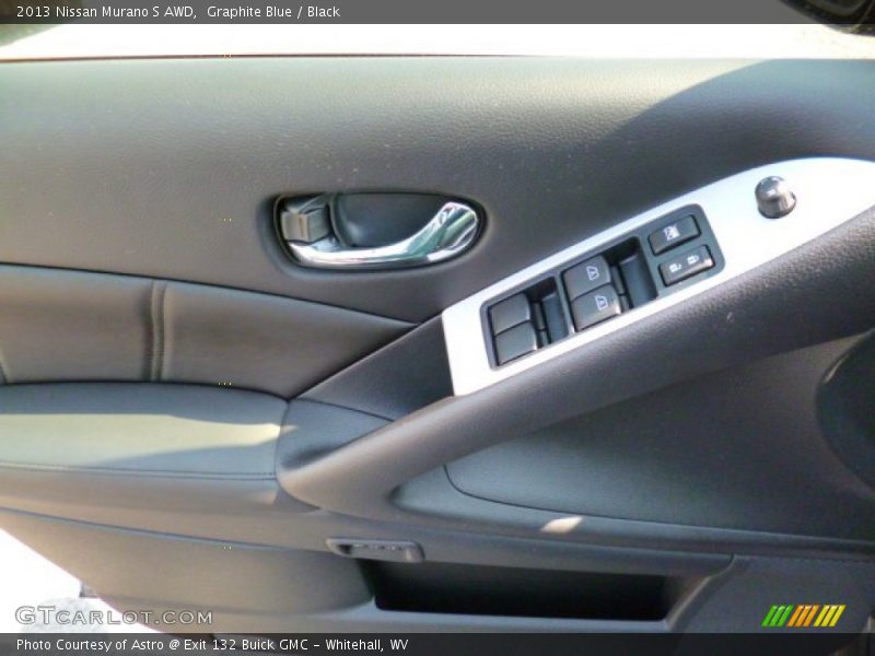 Graphite Blue / Black 2013 Nissan Murano S AWD