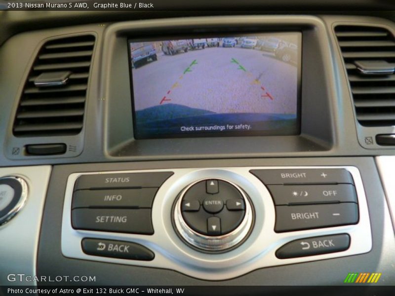 Graphite Blue / Black 2013 Nissan Murano S AWD