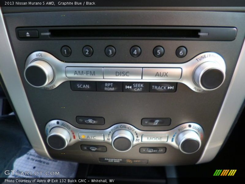 Graphite Blue / Black 2013 Nissan Murano S AWD