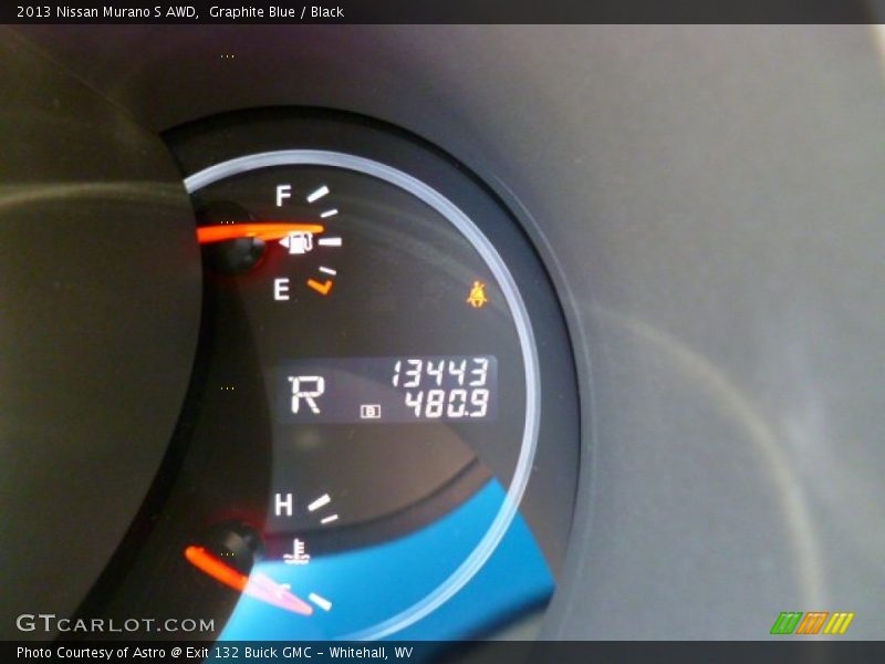 Graphite Blue / Black 2013 Nissan Murano S AWD