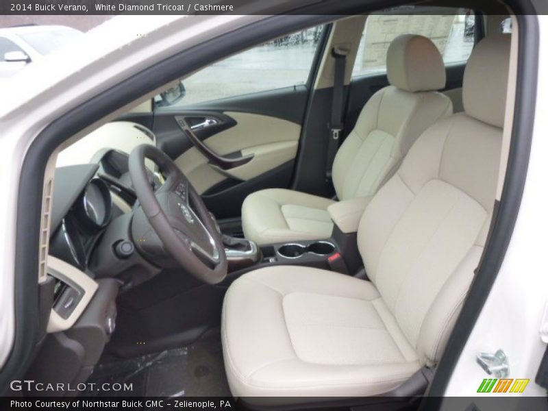 White Diamond Tricoat / Cashmere 2014 Buick Verano