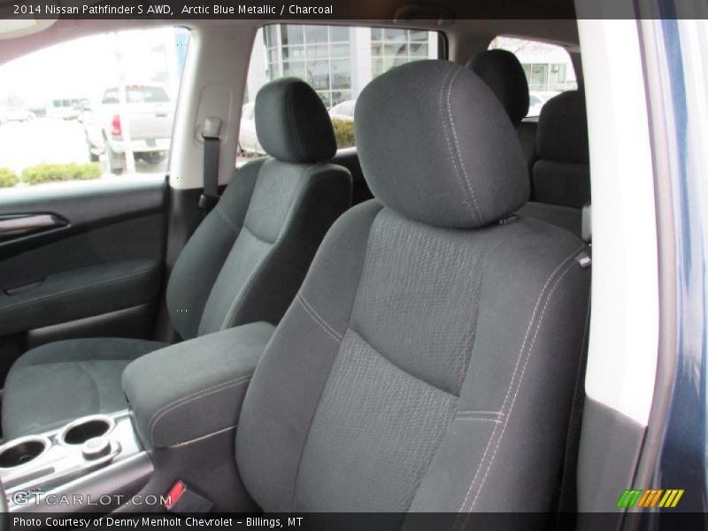 Arctic Blue Metallic / Charcoal 2014 Nissan Pathfinder S AWD