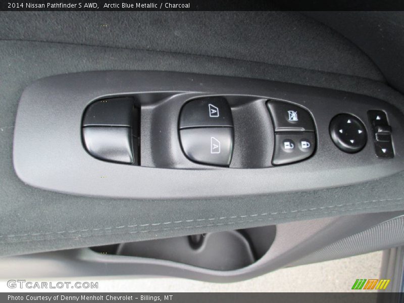 Arctic Blue Metallic / Charcoal 2014 Nissan Pathfinder S AWD