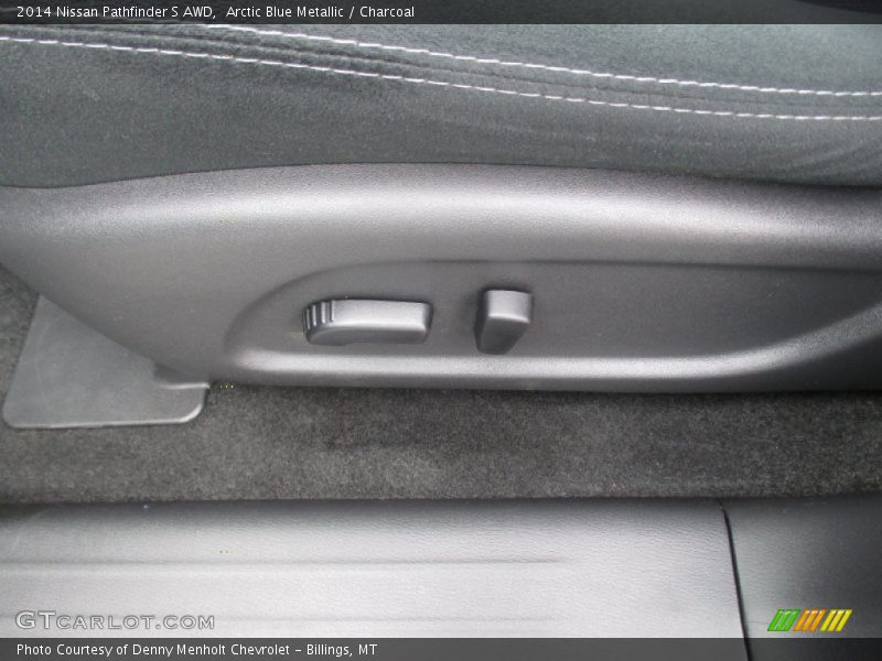 Arctic Blue Metallic / Charcoal 2014 Nissan Pathfinder S AWD