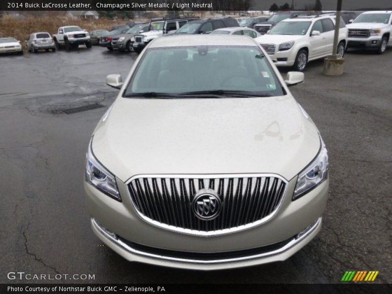 Champagne Silver Metallic / Light Neutral 2014 Buick LaCrosse Leather