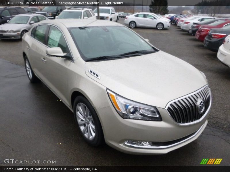 Champagne Silver Metallic / Light Neutral 2014 Buick LaCrosse Leather