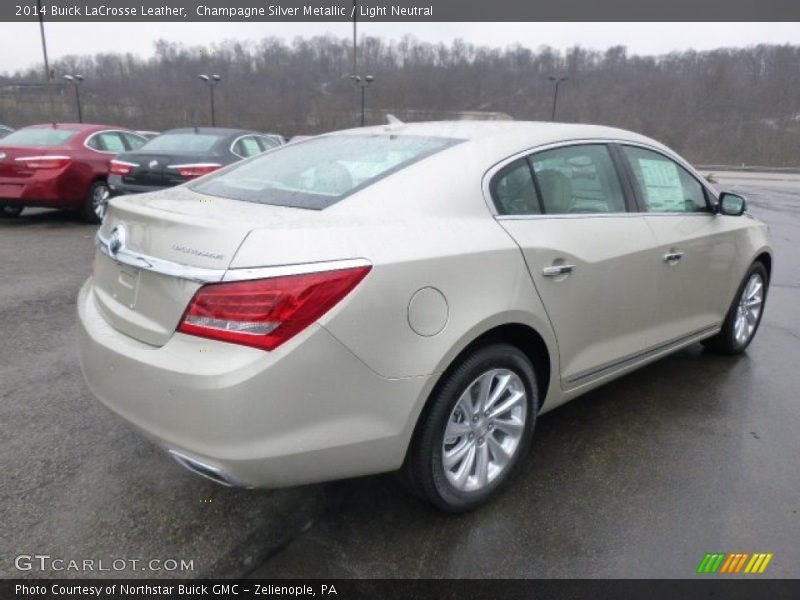 Champagne Silver Metallic / Light Neutral 2014 Buick LaCrosse Leather