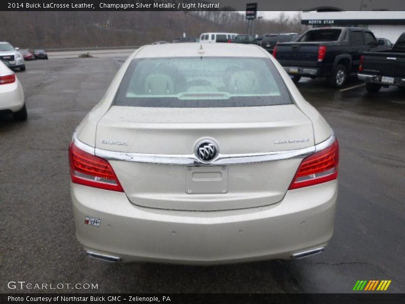 Champagne Silver Metallic / Light Neutral 2014 Buick LaCrosse Leather