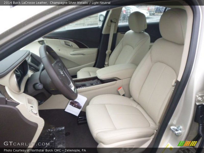 Champagne Silver Metallic / Light Neutral 2014 Buick LaCrosse Leather