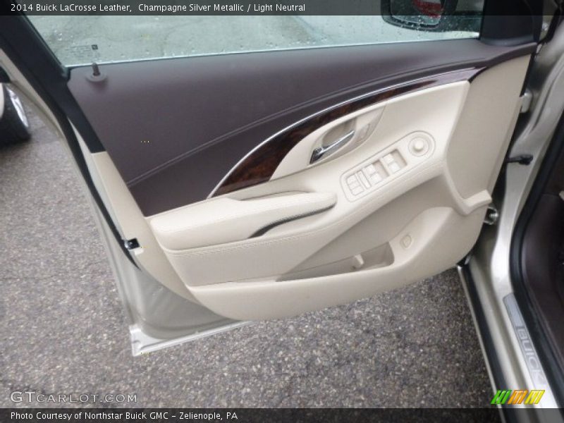 Champagne Silver Metallic / Light Neutral 2014 Buick LaCrosse Leather