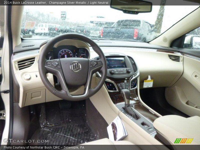 Champagne Silver Metallic / Light Neutral 2014 Buick LaCrosse Leather