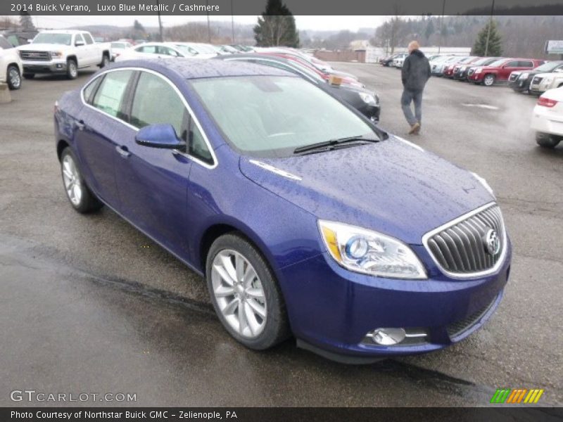 Luxo Blue Metallic / Cashmere 2014 Buick Verano