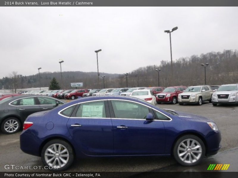 Luxo Blue Metallic / Cashmere 2014 Buick Verano