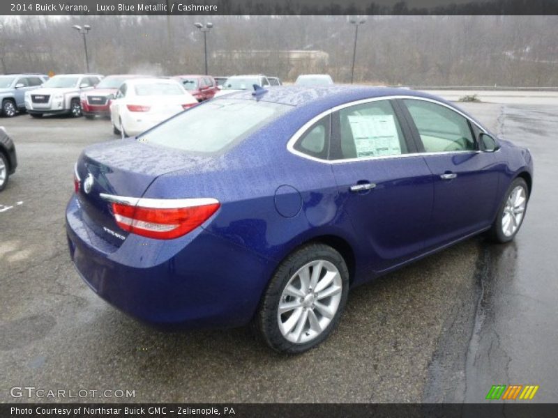 Luxo Blue Metallic / Cashmere 2014 Buick Verano