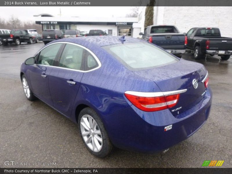 Luxo Blue Metallic / Cashmere 2014 Buick Verano